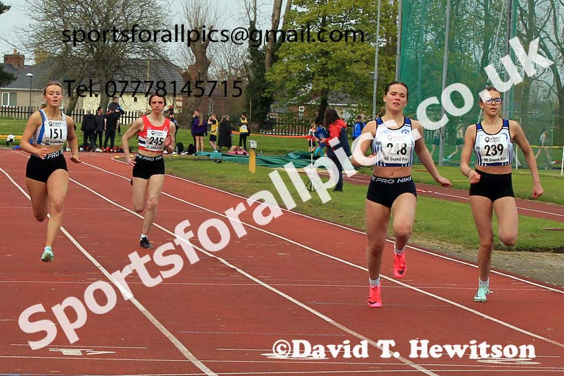 150 metres, 2023 NE Grand Prix 1, Monkton. Photo: David T. Hewitson/Sports for All Pics